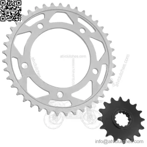 Drive Chain Sprockets For Yamaha YZF-R1 YZF-R1M 2015-2025 2CR-25441-00-00