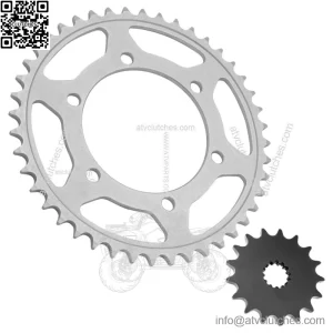 Drive Chain Sprockets For Suzuki GSXS1000 2016-2024 64511-04K00