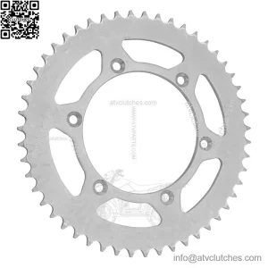 Rear Wheel Chain Sprocket For Yamaha YZ250 2010-2022 / YZ450 2010-2021