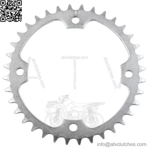 36 Tooth Rear Steel Sprocket for Yamaha Raptor 250, 350 & 700, YFZ450 & YFZ450R
