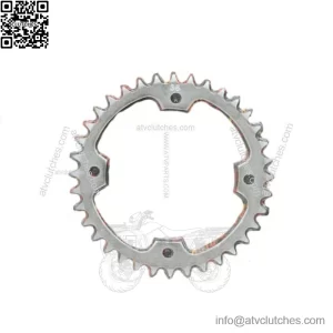rear SPROCKET 36 tooth Yamaha Raptor 250, 350 & 700, YFZ450, YFZ450R