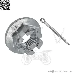 Rear Wheel Axle Castle Nut For Yamaha Raptor 350 YFM350R 2007-2010