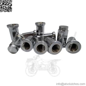 wheel nut chrome flat M10x1,25  13275