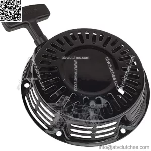 Metal Recoil Pull Start for 196cc 5.5hp 6.5hp Coleman BT200X CT200U CT200U-EX KT196 Motovox MBX20 MB200 Baja Predator 212cc Motor Hammerhead 80T TrailMaster Mini Bike Go Kart BLACK