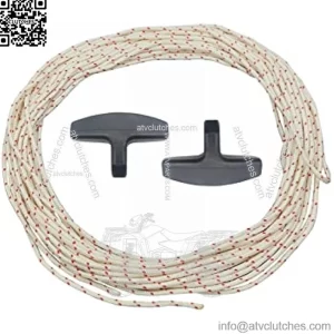 Pull Start Cord Rope 9/64 inch 3.5mm Recoil Starter String for STHIL Poulan Husqvarna Sears Echo Craftsman Ryobi Honda Chainsaw Lawn Mower Weed Eater Trimmer Edger Leaf Blower 40 Feet #4-1/2