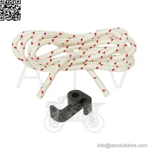 Emergency Pull Start Rope w/ Clip for Ski-Doo Replaces 412500200 & 529000060