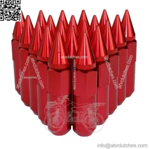Car modification M12*1.5 hub nut 6061 aluminum alloy pointed nut 90mm long