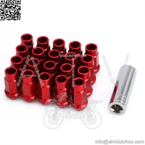 Car modification nut 7075-T6 aviation aluminum alloy lightweight 50mm long nut