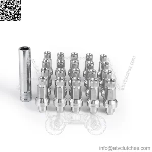 Stainless steel suitable for Toyota hub nut screws M12x1.5 M14 x1.5 length 48mm 20 pieces/set