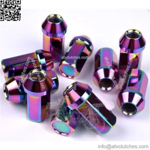 Modified tire nut 35CrMo grade 12 iron nut Hex 19mm Length: 45mm M12 M14