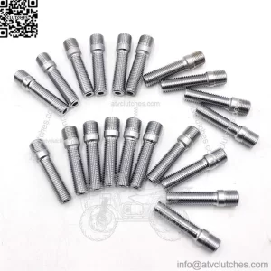Car modified wheel hub anti-sequence screws M12 M14 bolt length 50/58mm 20 anti-sequence screws