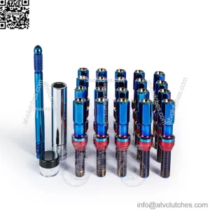 One-piece bolt 28mm M12 x 1.5 M14 x 1.5 / 1.25 suitable for German wheel nuts