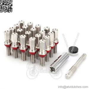 Stainless steel German bolts are suitable for BMW, Mercedes-Benz, Audi, Volkswagen and other German models M14X1.5