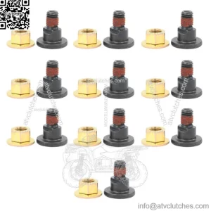 (10) Bolt & (10) Nut 56115800 Fits Ford New Holland 408 411 412 415 442 452 462