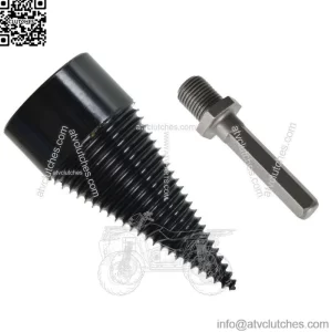 42mm Hex Shank High Speed Twist Firewood Drill Bit Wood Splitter Screw US new
