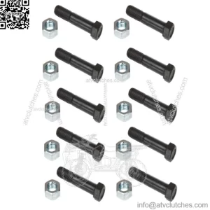633169 Fits New Holland 276 277 311 315 316 565 BC5050 Baler Shear Bolts 10 Pack