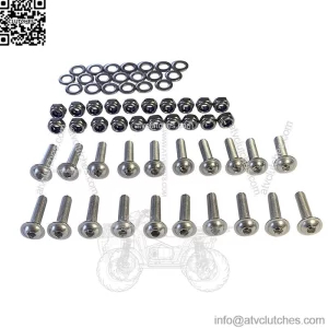 Golf Cart Fender Flare Mounting Hardware Kit StainleSteel Bolt W/ Washer