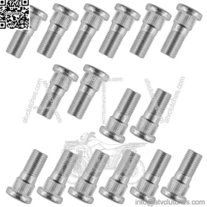 16 Front Rear Wheel Hub Stud Bolt for Kawasaki Mule 4010 KAF950 Diesel 09-13