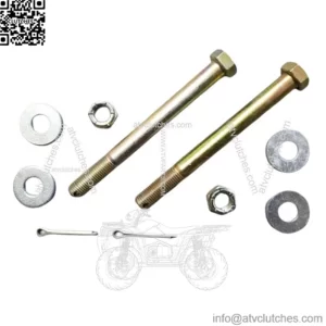 Arctic Cat 0623-552 ski bolts 7/16-20X4-1/2" w/washers,pins,nuts,zr,zrt,zl