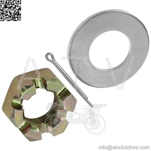 Front/Rear Axle Castle Nut w/Washer & Pin For Polaris Sportsman XP 1000 15-19 (For: Polaris)