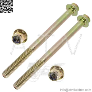 2x Rear Bearing Carrier Lower Bolt & Nut For Polaris Sportsman 1000 HL 2016-2018 (For: Polaris)
