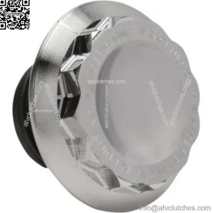 Arlen Ness Chrome 12 Point Billet Screw Vented Gas Cap Harley Big Twin XL 96+ (For: Harley-Davidson)