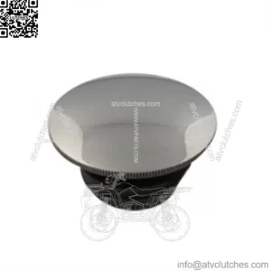 Low Profile Stainless Steel Gas Cap Vented Screw-In Softail Dyna XL Harley '96+ (For: Harley-Davidson)