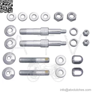 AEE Shock Stud Kit Set Chrome Zinc Upper Lower Harley Touring Softail 73-84 (For: Harley-Davidson)
