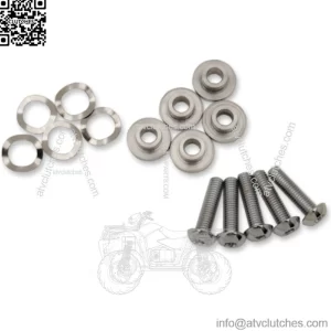 Front Brake Rotor Hardware Bolts Washers Enforcer Harley Touring Bagger Wheel (For: Harley-Davidson)