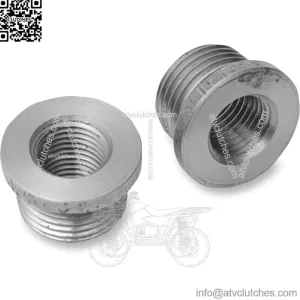 Bassani Adapters Reduce 02 O2 Sensor Ports Bungs 18MM To 12MM Harley Plug (For: Harley-Davidson)