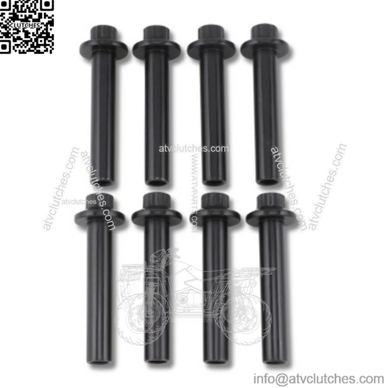 Black 12-Point Flange Head Bolt Kit Harley Softail Touring 17+ M-Eight M8 (For: Harley-Davidson)