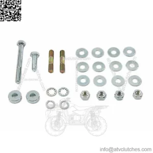 V-Twin Zinc Gas Bobbed Tank Mounting Bolt Bolts Hardware Kit Harley FL 1941-1984 (For: Harley-Davidson)