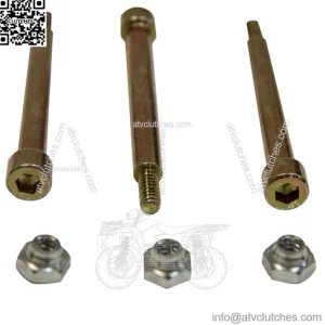 Drive Clutch Cam Arm Pins Nuts for Arctic Cat Replaces OEM 0646-295 0623-392