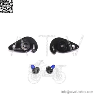 Snowmobile GM11D Helmet Ratchet Plates w/ Screws  72-3326