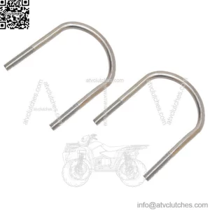 U-Bolts- 2 Pack for Club Car Precedent Golf Carts 2004+