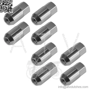 8X Wheel Lug Nut 3/8 for Polaris Sportsman 800 EFi 2005 2006 2007 (For: Polaris Sportsman 800)