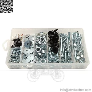 150pc Bolt Kit: Suzuki - King Quad Eiger Quadrunner Ozark Twin Peaks Quad Master LT-F500 FX FW Utility ATV Series