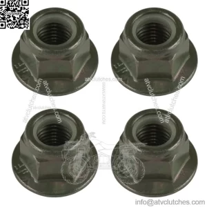 4x Shock Mount Flanged Nyloc Nut for Polaris Sportsman 570 2021