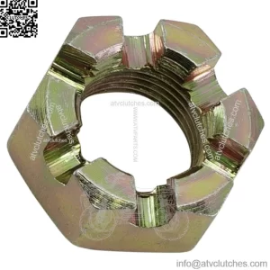 Front or Rear Axle Castle Nut for Polaris 7547406 M18x1.5x13 (For: Polaris Sportsman 570)