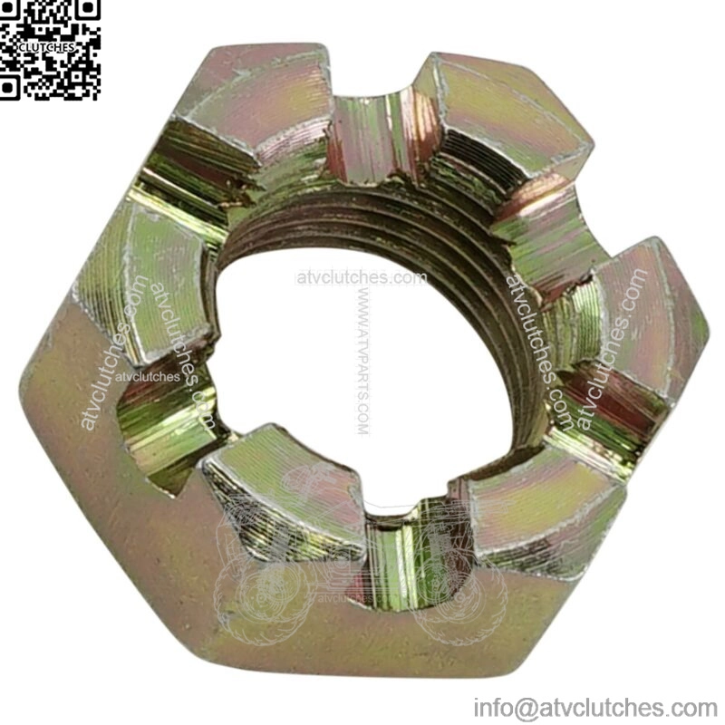 Front or Rear Axle Castle Nut for Polaris 7547406 M18x1.5x13 (For: Polaris Sportsman 570)