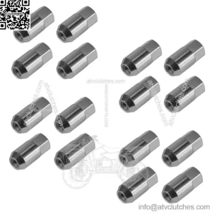 16X Wheel Lug Nut 3/8 for Polaris 7547309 (For: Polaris Sportsman 570)
