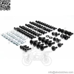 Panel Screws Peugeot Vivacity 3 Screws Set Black Panel Clips