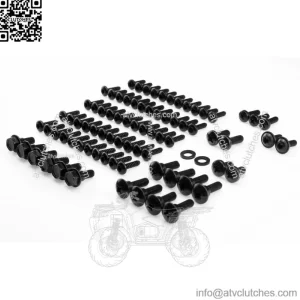 Peugeot Vivacity 3 Screw Trim Screws Set Black Complete Set