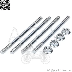 Peugeot Speedfight 2 LC 2T 50cc (Euro 1) 101 Octane Cylinder Bolts & Nuts Set...