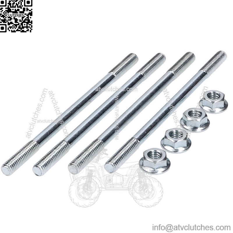 Peugeot Speedfight 2 LC 2T 50cc (Euro 1) 101 Octane Cylinder Bolts & Nuts Set...