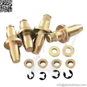 Door Hinge Kit Pin Bushing Clips for GMC Tahoe Sierra Chevy Silverado (For: More than one vehicle)