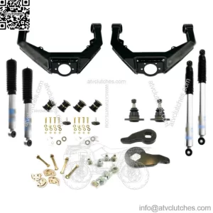 Kryptonite Stage 3 Leveling Kit/Bilsteins/Cam Bolts/Pins For 01-10 GM 2500/3500 (For: More than one vehicle)
