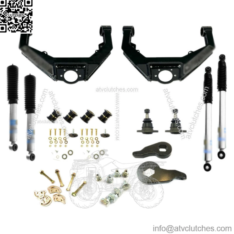 Kryptonite Stage 3 Leveling Kit/Bilsteins/Cam Bolts/Pins For 01-10 GM 2500/3500 (For: More than one vehicle)