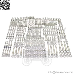 HONDA 400 EX TRX400EX FOURTRAX POLISHED STAINLESS STEEL ATV BOLT SCREW KIT SET