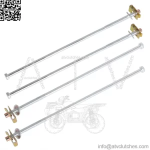 Battery Hold Down Bolt and Nut Set of 4 For 1997 1998-2003 2004 Dodge Dakota
